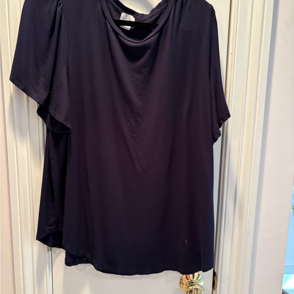 Chico's Classic Navy Blouse